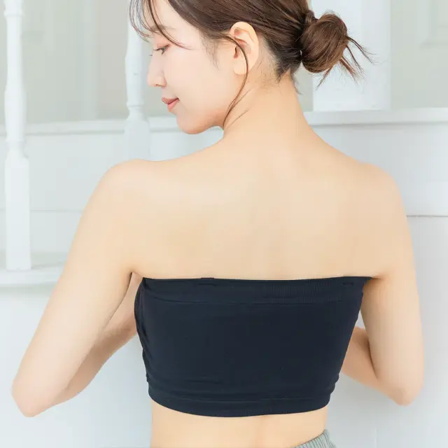 授乳ブラ レディース チューブトップブラ ベアトップ 肩紐ストラップ 取り外し可能 下着 パッドあり インナー Pearls パールズ