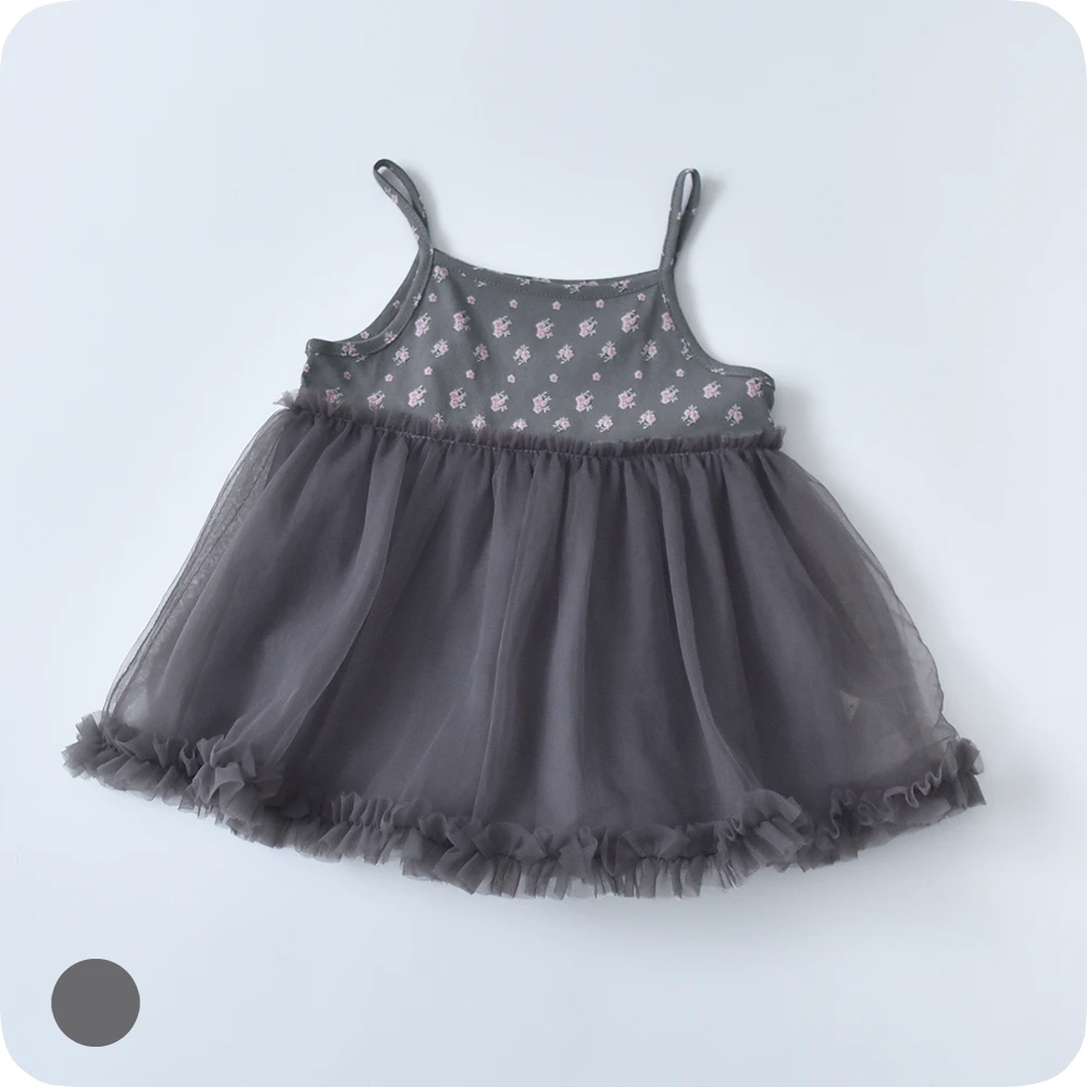 ベビー キッズ ワンピース キャミワンピース チュール ノースリーブ ベビー服 キッズ服 子供服 ガーリー Pearls パールズ