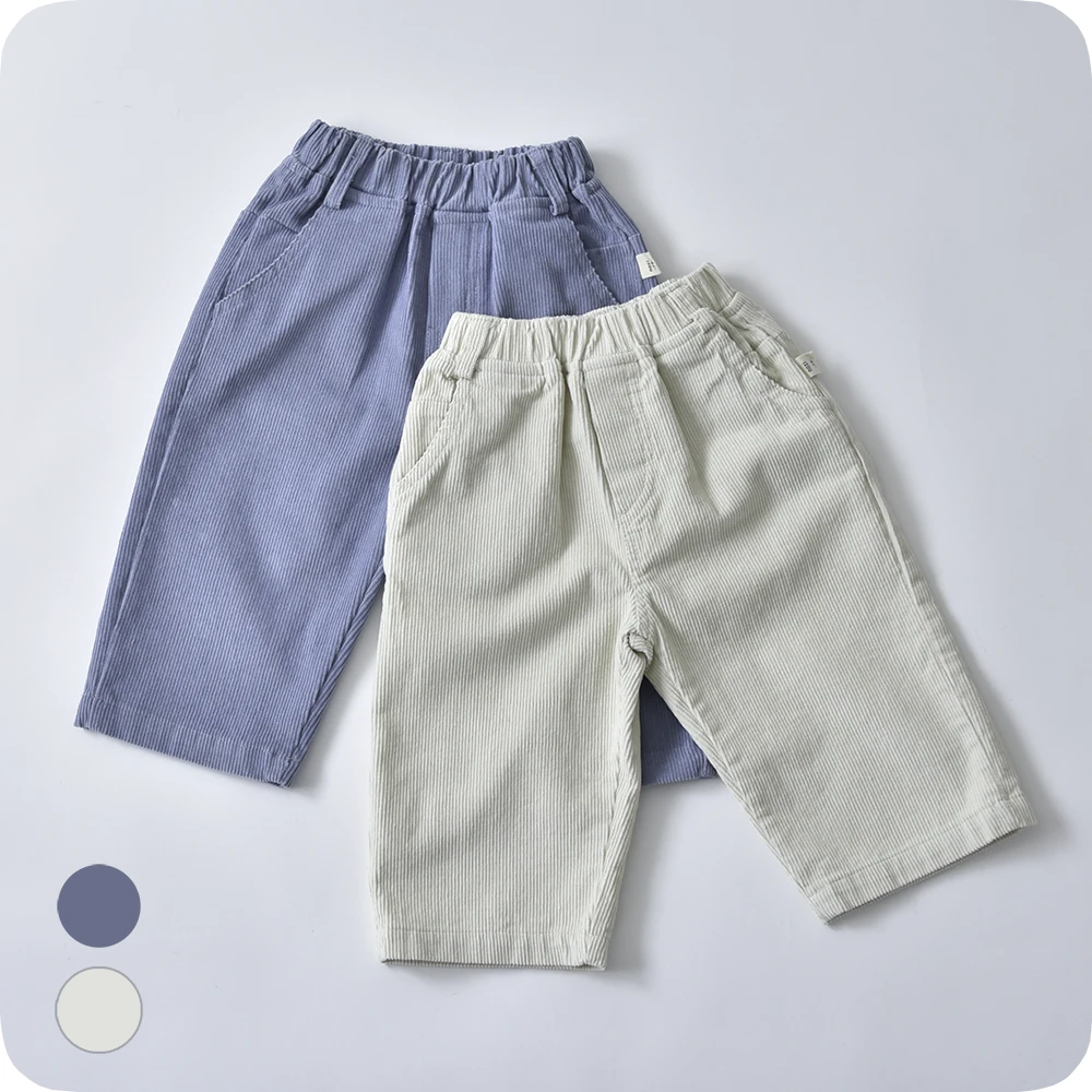 ベビー キッズ パンツ ボトム コーデュロイ ワイドシルエット バルーンシルエット ベビー服 キッズ服 Pearls パールズ