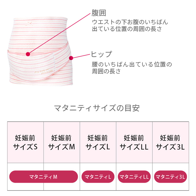 犬印本舗 妊婦帯 腹帯 腹巻 補助ベルト セット ふわふわ パイル ボーダー