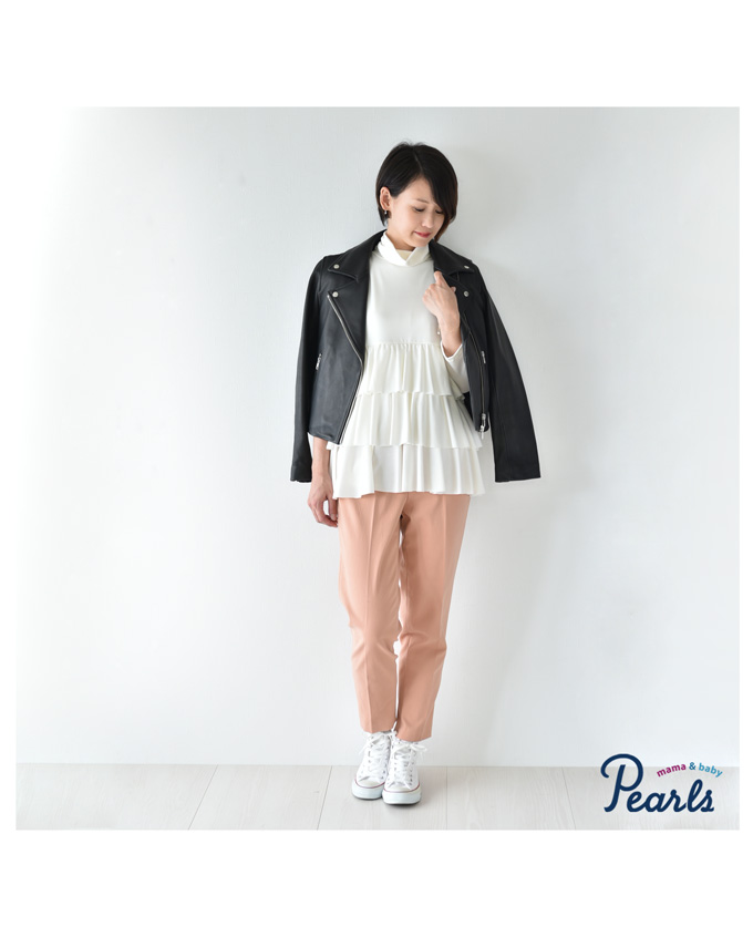 Pearls パールズ 授乳服 マタニティ トップス カットソー