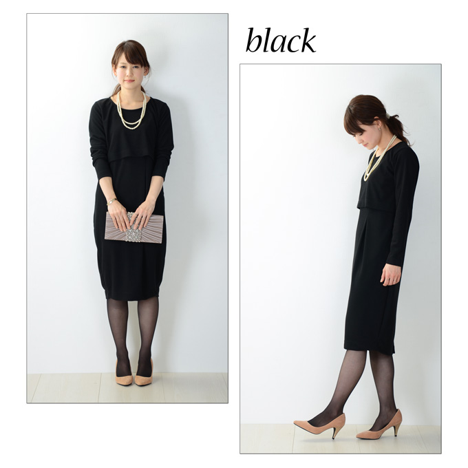 Pearls パールズ 授乳服 マタニティ ワンピース フォーマル