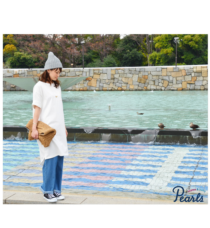 Pearls パールズ 授乳服 マタニティ ワンピース