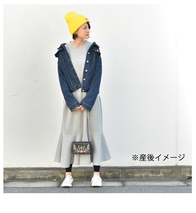 Pearls パールズ 授乳服 マタニティ ワンピース マキシ ロング