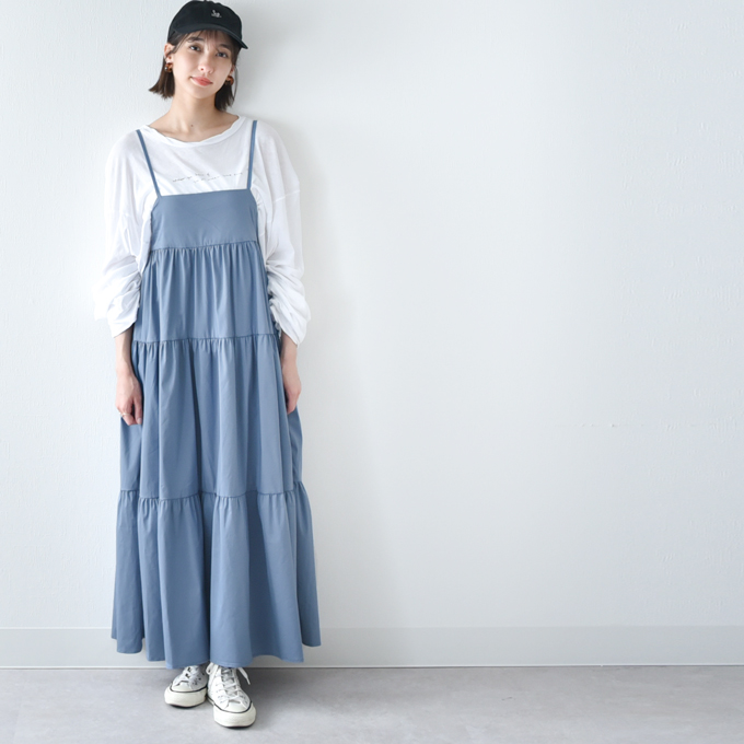 【新品未使用】　 JOSEMOON パールドレス　パールキャミワンピ JOSE MOON ワンピース LINE STONE CAMIDRESS/ラインストーン