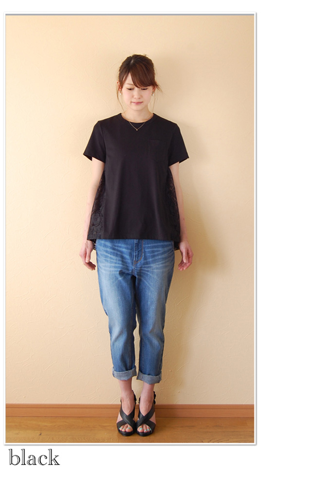 Pearls パールズ 授乳服 マタニティ トップス レース 