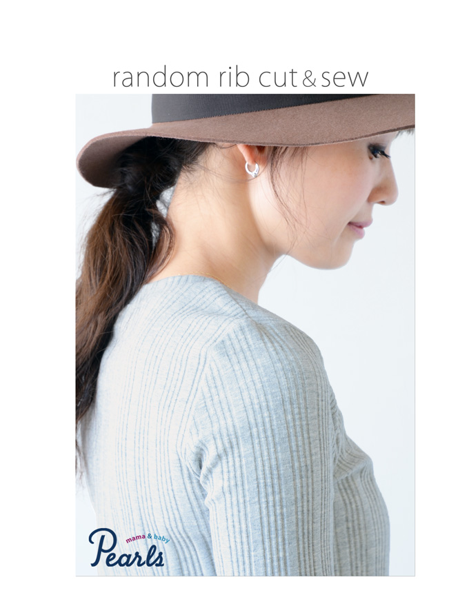 Pearls パールズ 授乳服 マタニティ トップス カットソー