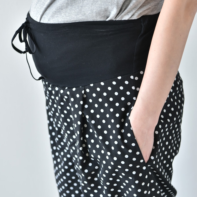 Pearls パールズ マタニティ パンツ ワイド