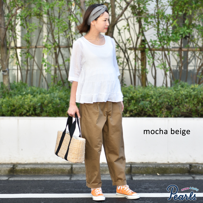 Pearls パールズ マタニティ パンツ ワイド