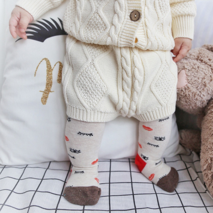 Pearls パールズ ベビー服 冬 男の子 女の子 カーディガン パンツ 上下セット ブルマ トップス 暖か