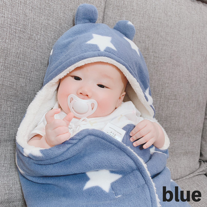 Pearls パールズ おくるみ ベビー ブランケット フリース 赤ちゃん 新生児