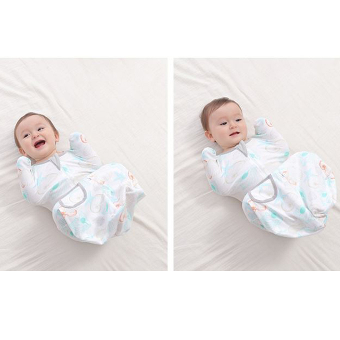 Pearls パールズ ベビー おくるみ コットン スワドル 赤ちゃん スリーパー 安眠 黄昏泣き 寝ぐずり 対策 棉100% 通気性 柔らかく ベビー バス おくるみ 敏感肌 静電気防止 抱っこ 布団 夜泣き対策 新生児 出産祝い スワドル