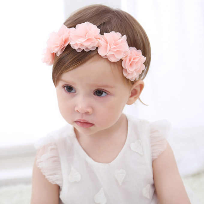 Pearls パールズ ベビーヘアバンド 女の子 お食い初め 初節句 誕生日 記念撮影 写真撮影 結婚式