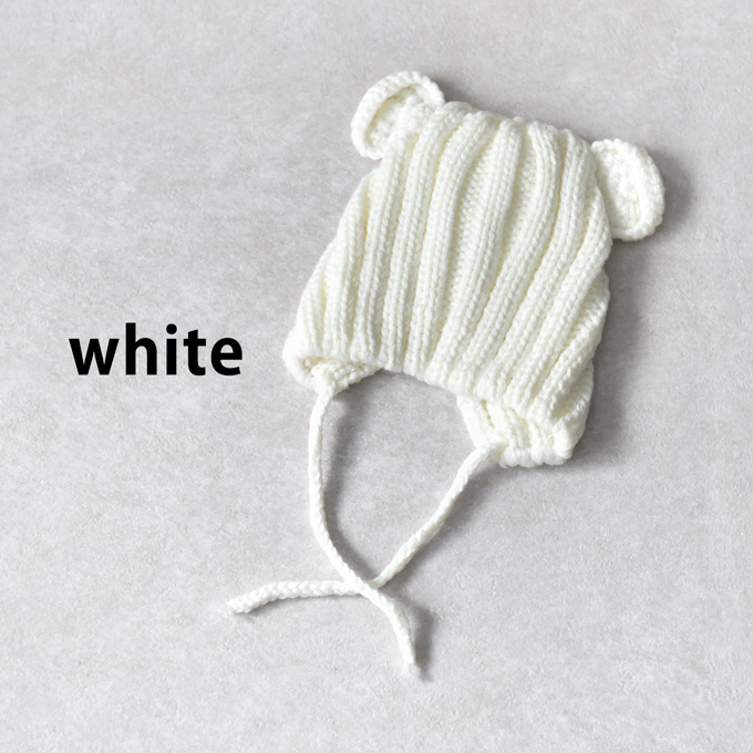 Pearls パールズ ベビー 帽子 赤ちゃん 冬 耳 女の子 男の子 くま ニットキャップ ニット帽 赤ちゃん 耳付き ベビーニット帽 キッズニット帽 暖かい あったか 子供 こども ベビー帽子 キッズ帽子 新生児 かわいい 可愛い