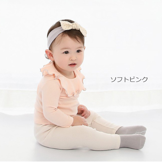 Pearls パールズ ベビー服 女の子 長袖 ベビートップス 秋冬 春 可愛い おしゃれ