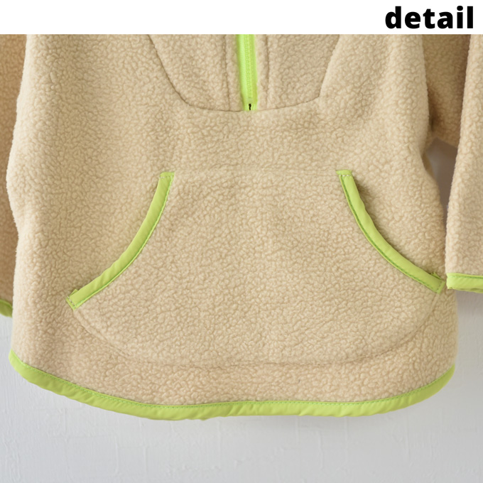 ベビー アウター ボア フリース 暖か あったか 防寒 おでかけ 女の子 男の子 赤ちゃん パールズ Pearls