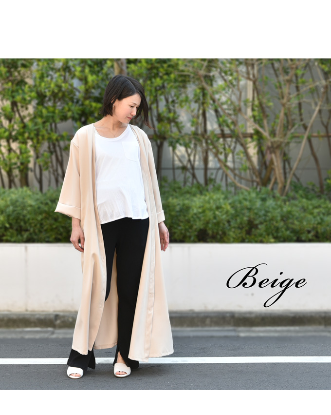 Pearls パールズ 授乳服 マタニティ ワンピース シャツワンピ ガウンワンピ