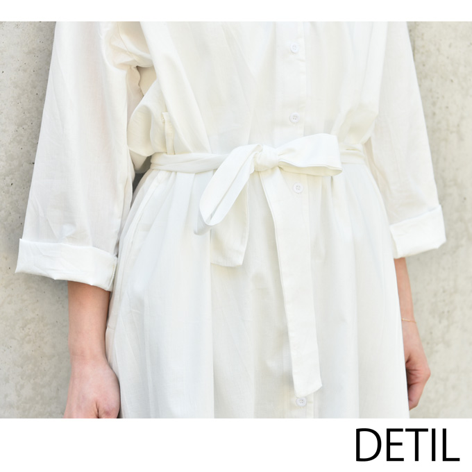 Pearls パールズ 授乳服 マタニティ ワンピース シャツワンピ ガウンワンピ