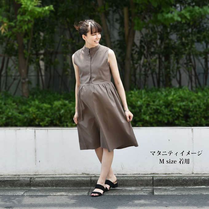 Pearls パールズ　マタニティ ワンピース ロング 夏