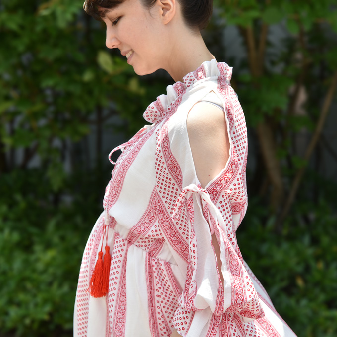 Pearls パールズ マタニティ 授乳服 ワンピース ロング 夏 