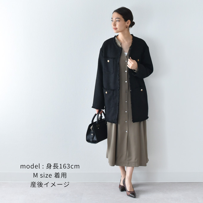 Pearls パールズ 授乳服 ワンピース シャツワンピース ロング 前開き 春夏 秋 授乳 オシャレ おしゃれ 可愛い かわいい カーキ ネイビー