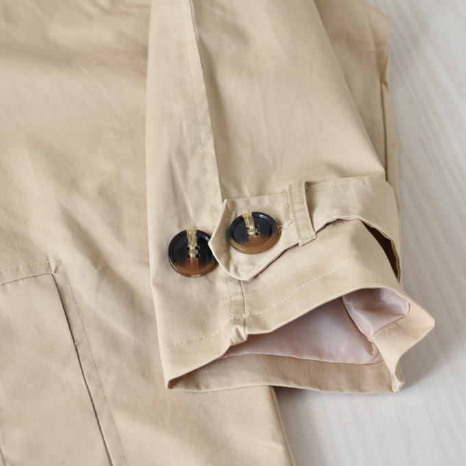 Pearls パールズ マタニティ コート ママコート トレンチコート アウター 大きめサイズ だっこ 防寒 大きいサイズ 秋 冬 送料無料