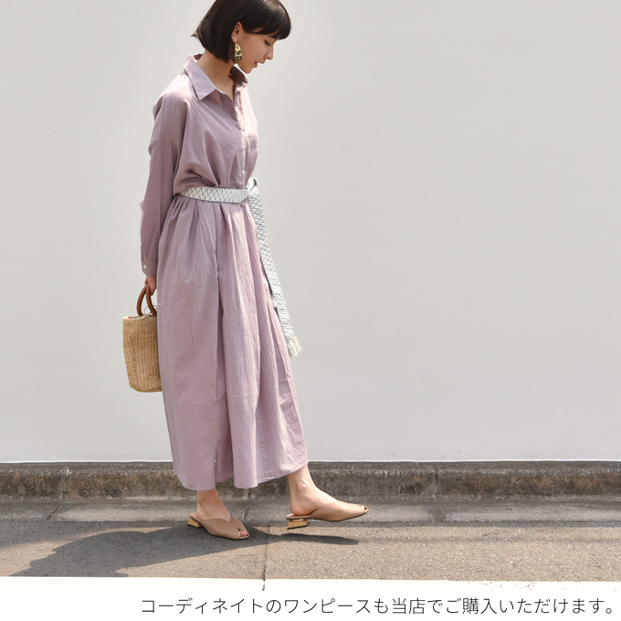 サンダル ローヒール レディース 夏 春夏 無地 シンプル 大人 Pearls パールズ