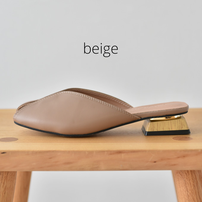 サンダル ローヒール レディース 夏 春夏 無地 シンプル 大人 Pearls パールズ