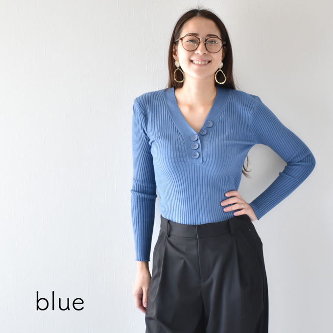 Pearls パールズ 授乳服 トップス リブニット マタニティ 秋 冬 長袖 暖か フィット