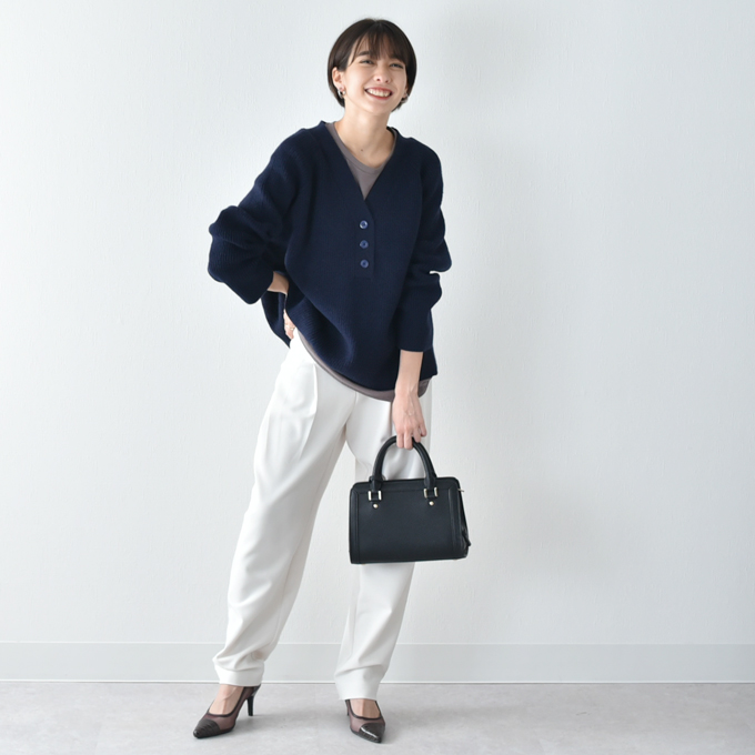 Pearls パールズ 授乳服 ニット トップス スキッパー 秋冬 冬 暖か マタニティ 臨月 授乳 妊婦 妊婦服 産前 産後 おしゃれ 可愛い