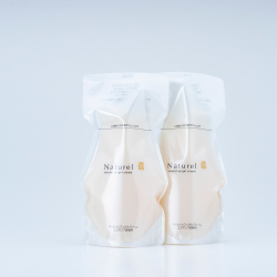 ナチュレルSPゲルクリームPLUS550ｇ詰替え×２＋空容器