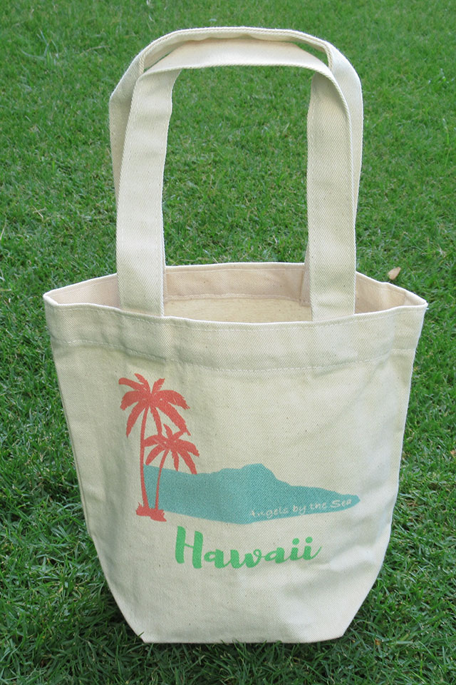 【ハワイ直輸入】エンジェルズ・バイ・ザ・シー・ハワイ　トートバッグ ダイアモンドヘッド（スモール）