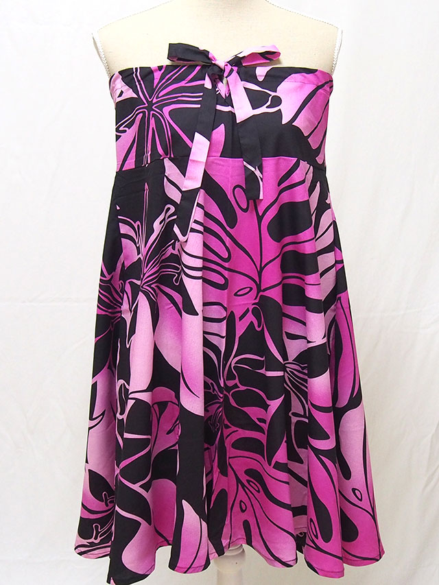 3Wayスカート（ブラック×ピンク　Sサイズ）