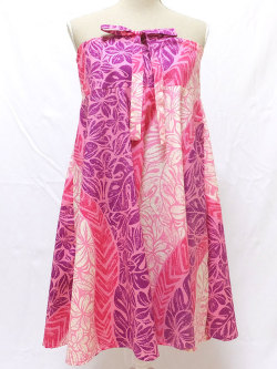 3Wayスカート（ピンク/プルメリア　Sサイズ）