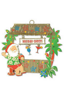 ハワイ直輸入】クリスマスオーナメント - ホリデーサンタ