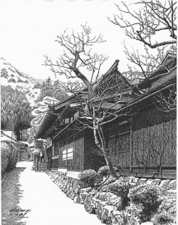 細密ぺん画アート【吉川英治記念館】