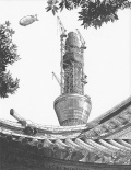 スカイツリーのぺん画アート【牛嶋神社展望】