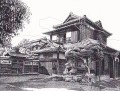 細密ぺん画アート【旧　茨城県職員宿泊所】