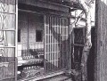 細密ぺん画アート【格子戸の玄関】