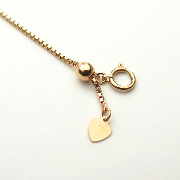 ピンクゴールドベネチアン1.2mmスライドあり