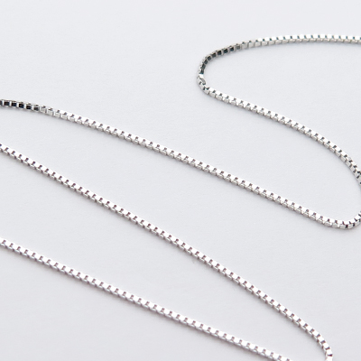 ホワイトゴールドベネチアン60cm0.6mmアップ