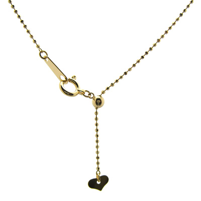 イエローゴールドカットボール1.0mmスライドあり