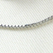Pt850 プラチナ アンクレット ベネチアン 24cm 0.6mm 【ペンダント