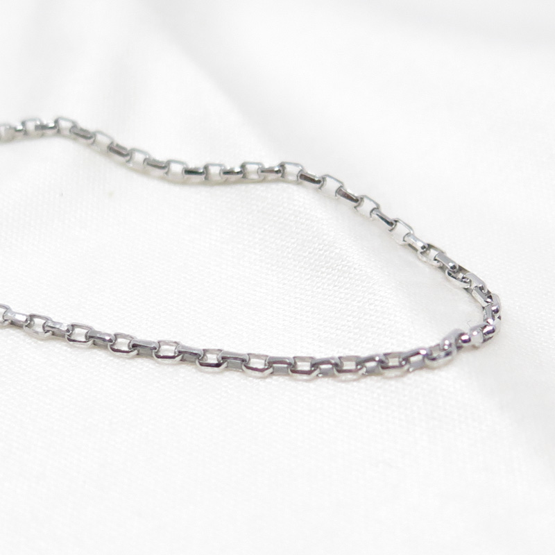 プラチナゴールド小豆（アズキ）40cm1.5mmアップ