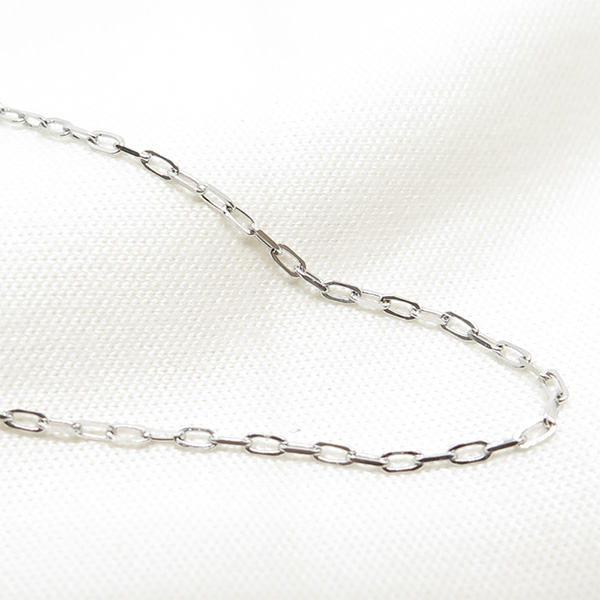 ホワイトゴールドレオン40cm1.0mmアップ