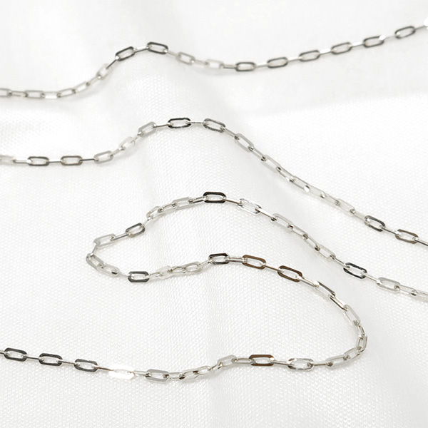 ホワイトゴールドレオン60cm1.3mmアップ