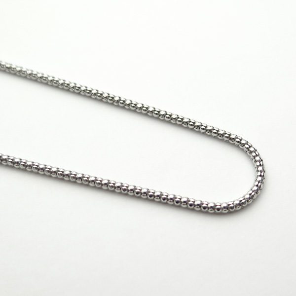 ホワイトゴールドカットポンパ40cm1.7mmアップ