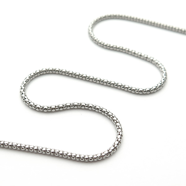 ホワイトゴールドカットポンパ60cm1.7mmアップ