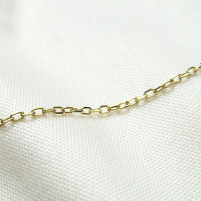 イエローゴールド小豆（アズキ）40cm1.1mmアップ