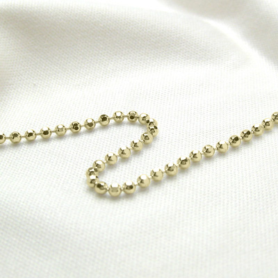 イエローゴールドカットボール45cm1.5mmアップ